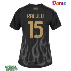 Juventus Pierre Kalulu #15 Replika Tredjetrøje Dame 2026-27 Kortærmet